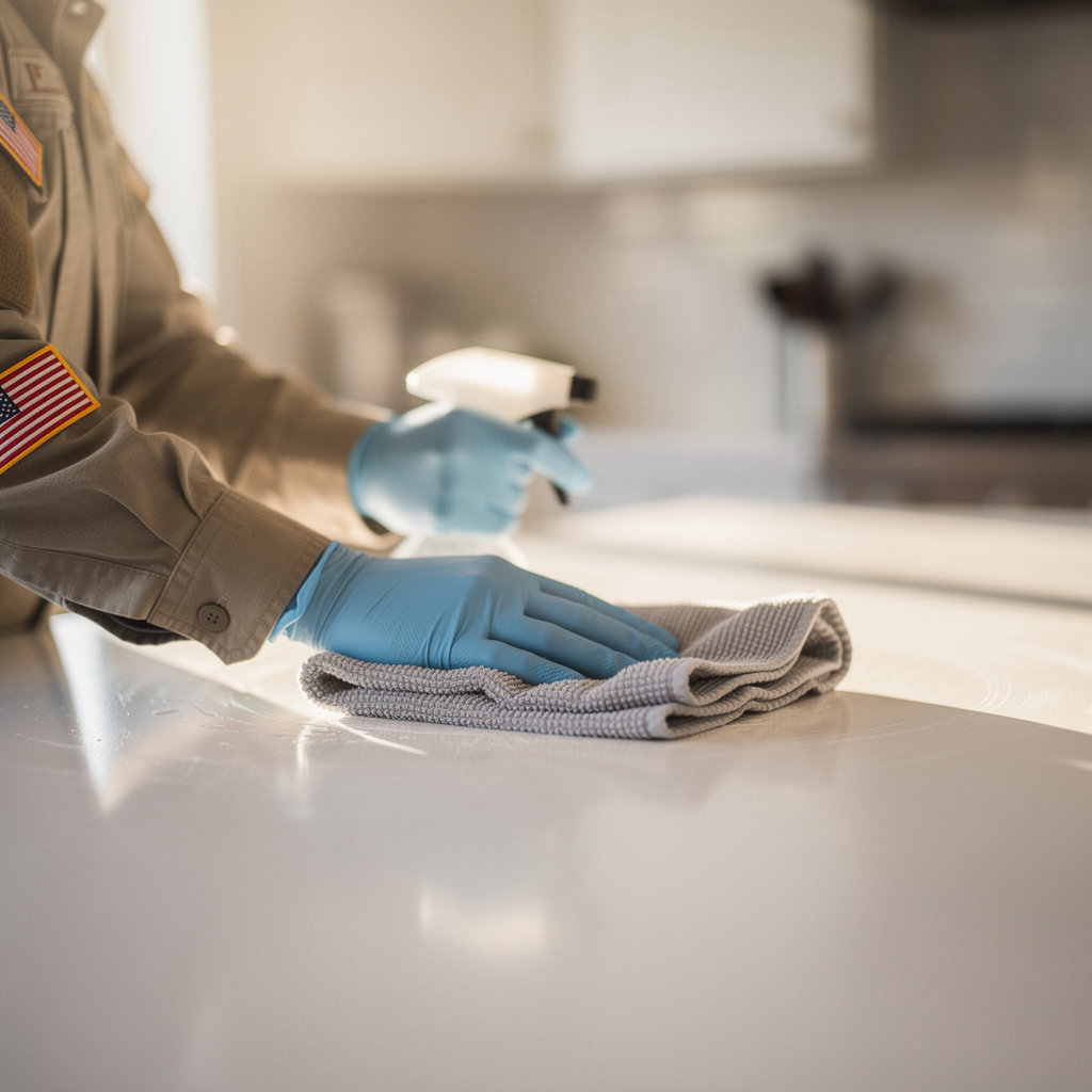 Veteran Owned Cleaning professional team providing reliable residential and commercial cleaning services in San Diego, CA